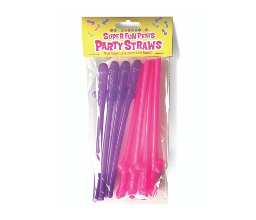 Super Fun Penis - Party Straws