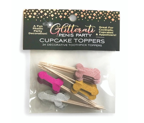 Glitterati - Penis Cupcake Set