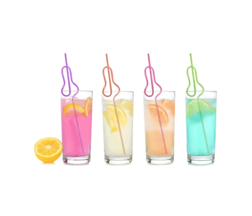 Glitterati - Silly Penis Straws - 8 Pieces