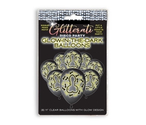 Glitteratti - Penis Glow Balloons