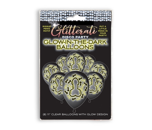 Glitteratti - Penis Glow Balloons