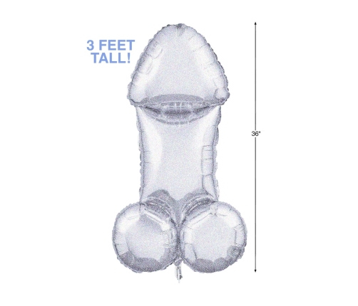 Glitteratti - Disco Penis 3ft Mylar Balloons