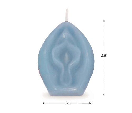 Eden’s Candle - Vanilla Scented Vagina - Blue