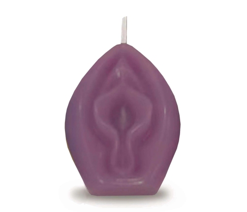 Eden’s Candle - Vanilla Scented Vagina - Eggplant
