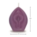 Eden’s Candle - Vanilla Scented Vagina - Eggplant