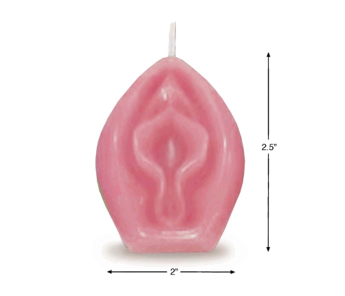 Eden’s Candle - Vanilla Scented Vagina - Rose