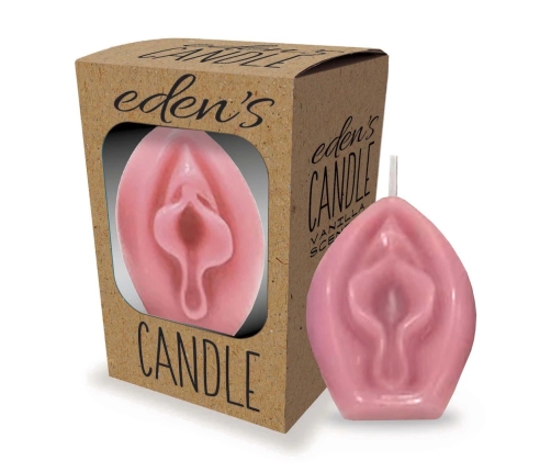 Eden’s Candle - Vanilla Scented Vagina - Rose