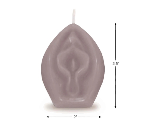Eden’s Candle - Vanilla Scented Vagina - Taupe