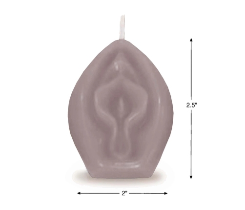 Eden’s Candle - Vanilla Scented Vagina - Taupe