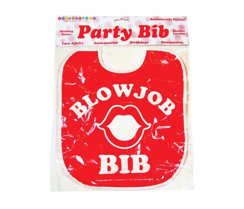 Blow Job Bib - Novelty Gag Gift
