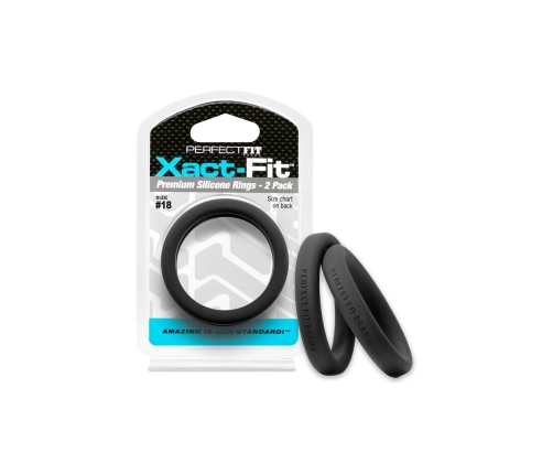 #18 Xact-Fit - Cockring 2-Pack