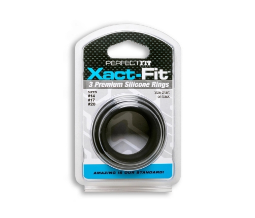Xact-Fit Kit - Cockring Set - S/M/L