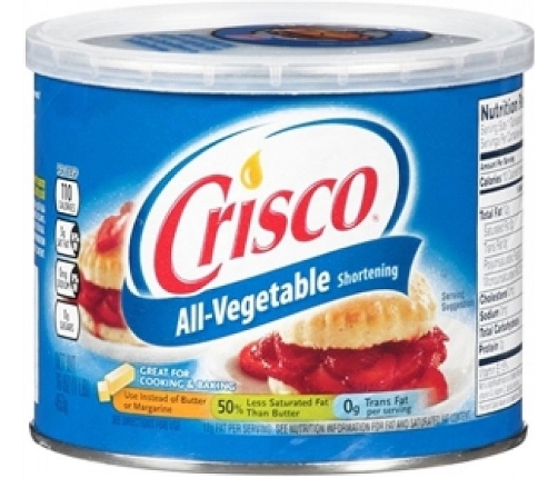 12 Pack All-Vegetable Shortening - 16 oz / 453 gr