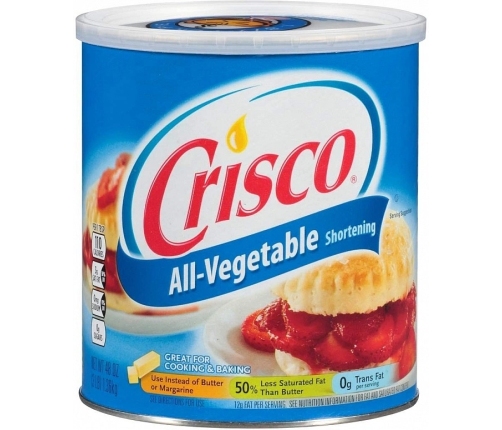 12 Pack All-Vegetable Shortening - 48 oz / 1360 gr