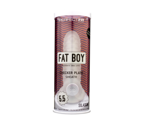 Fat Boy Checker Box Sheath - Dildo - 6 / 14 cm