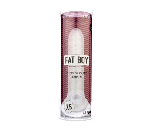 Perfect Fit Fat Boy Checker Box Sheath 19 cm - Soft Flexible Sleeve