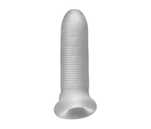 Fat Boy Micro Ribbed Sheath - Dildo - 6 / 14 cm