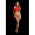 Festive Rhinestone Top and Thong - One Size