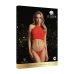 Festive Rhinestone Top and Thong - One Size