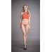 Festive Rhinestone Top and Thong - One Size