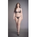 Magic Lace Velvet Lingerie Set - Plus Size