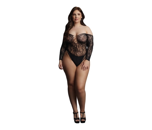 Wonder Rhinestone Bodysuit - Plus Size