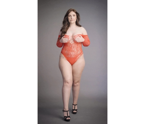 Wonder Rhinestone Bodysuit - Plus Size