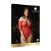 Presents Rhinestone Off Shoulder Bodysuit - Plus Size
