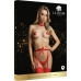 Jingle Glitter Nipple Stickers and Stockings - One Size