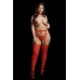 Jingle Glitter Nipple Stickers and Stockings - Plus Size
