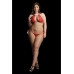 Snow Angel Lace Lingerie Set - Plus Size