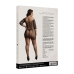 Duo Net Sleeved Mini Dress - Plus Size