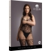 Lace and Fishnet Bodystocking - Plus Size