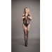 Lace Suspender Bodystocking - One Size