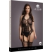 Lace Suspender Bodystocking - Plus Size