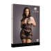 Criss Cross Neck Mini Dress - Plus Size