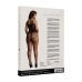 Contrast Net Teddy - Plus Size