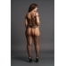 Shredded Suspender Bodystocking - Plus Size