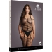 Shredded Suspender Bodystocking - Plus Size