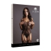 Fishnet and Lace Bodystocking - One Size