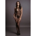 Criss Cross Neck Bodystocking - One Size
