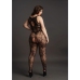 Criss Cross Neck Bodystocking - Plus Size