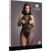 Fishnet and Lace Bodystocking - Plus Size
