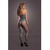 Fishnet and Lace Bodystocking - One Size
