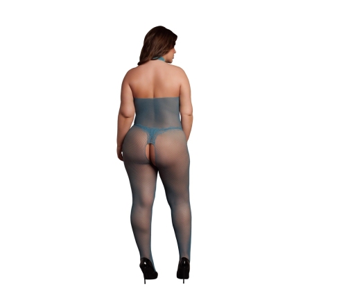Fishnet and Lace Bodystocking - Queen Size