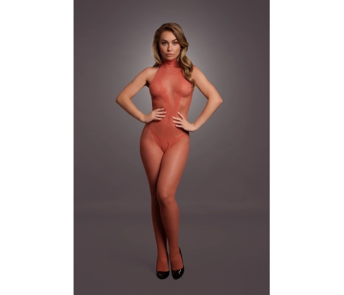 Fishnet and Lace Bodystocking - One Size