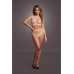 Duo Net Key-Hole Bra Set - One Size