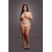 Duo Net Key-Hole Bra Set - Queen Size