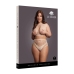 Duo Net Key-Hole Bra Set - Queen Size