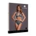 Duo Net Key-Hole Bra Set - One Size
